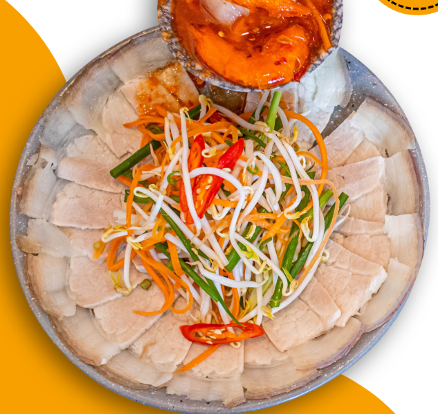 Thịt Luộc Mắm Tôm