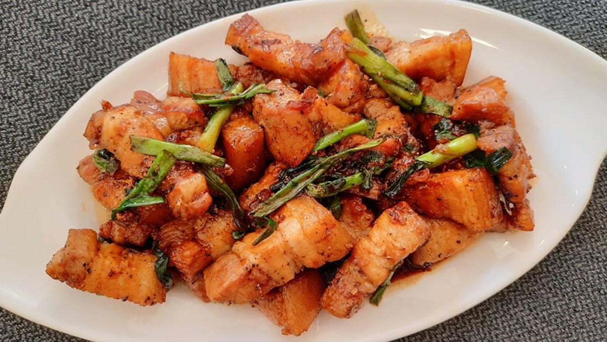 Thịt Rang Cháy Cạnh